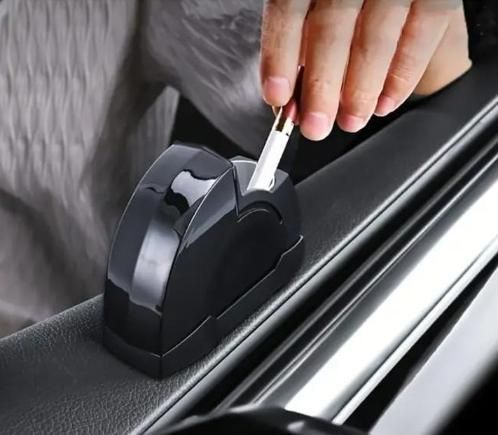 Portable Smokeless Car Ashtray with Lid (Universal Fit)