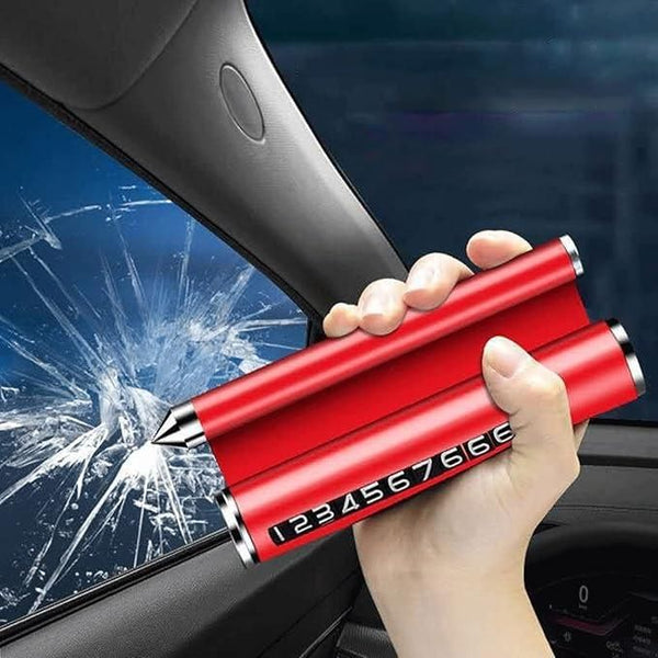Multipurpose Emergency Car Safety Hammer with Seatbelt Cutter
