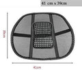 Car Lumbar Back Support Mesh Cushion (Universal Fit)