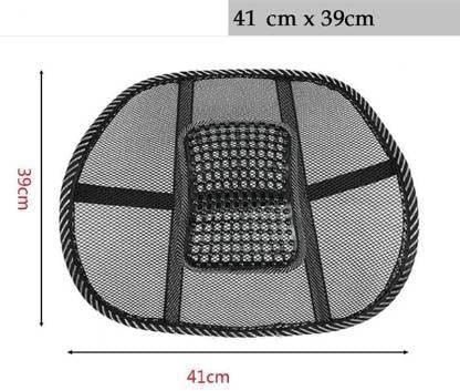 Car Lumbar Back Support Mesh Cushion (Universal Fit)
