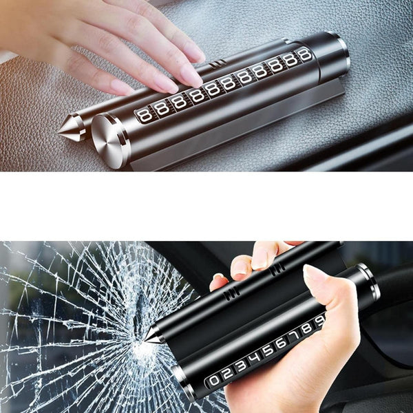 Multipurpose Emergency Car Safety Hammer with Seatbelt Cutter