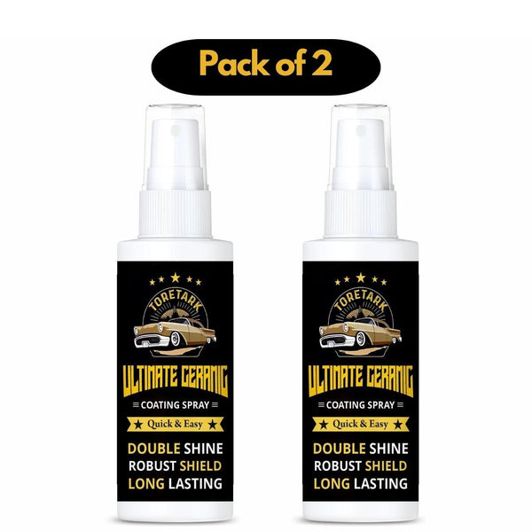 Ceramic Coating Spray – Pack of 2 (200g) | High Gloss & Paint Protection