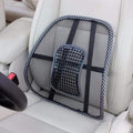 Car Lumbar Back Support Mesh Cushion (Universal Fit)
